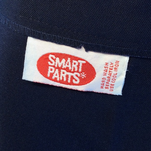 SMART PARTS NAVY-BLUE PENCIL SKIRT - Picture 11 of 11